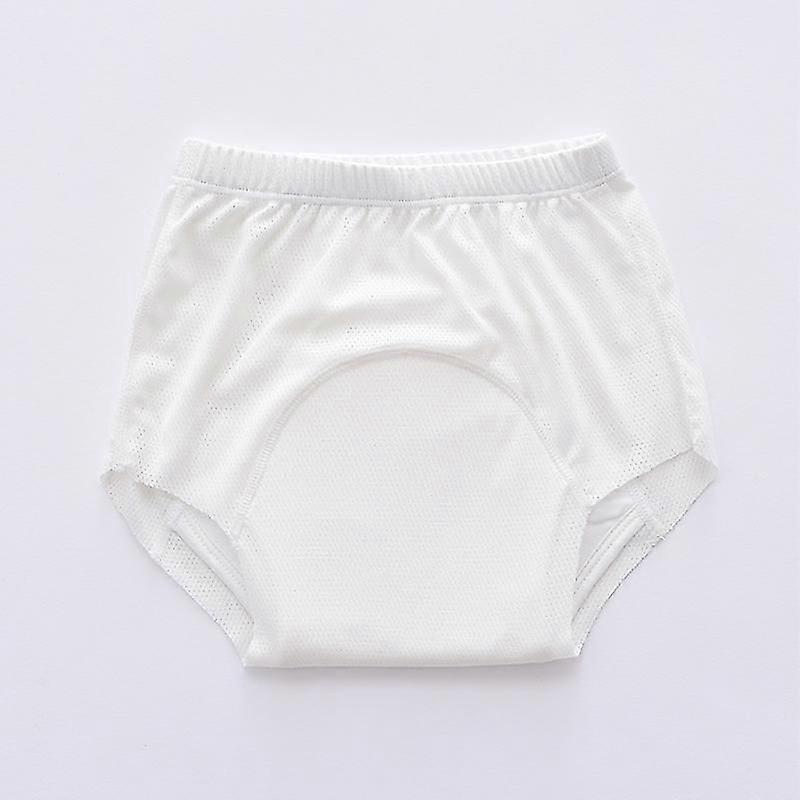 5st / parti Baby Potty Toalett Träningsbyxor Mesh Andningsbara Blöjor Pojkar Flickor Underkläder För Småbarn Trosor Återanvändbara Baby Byxor