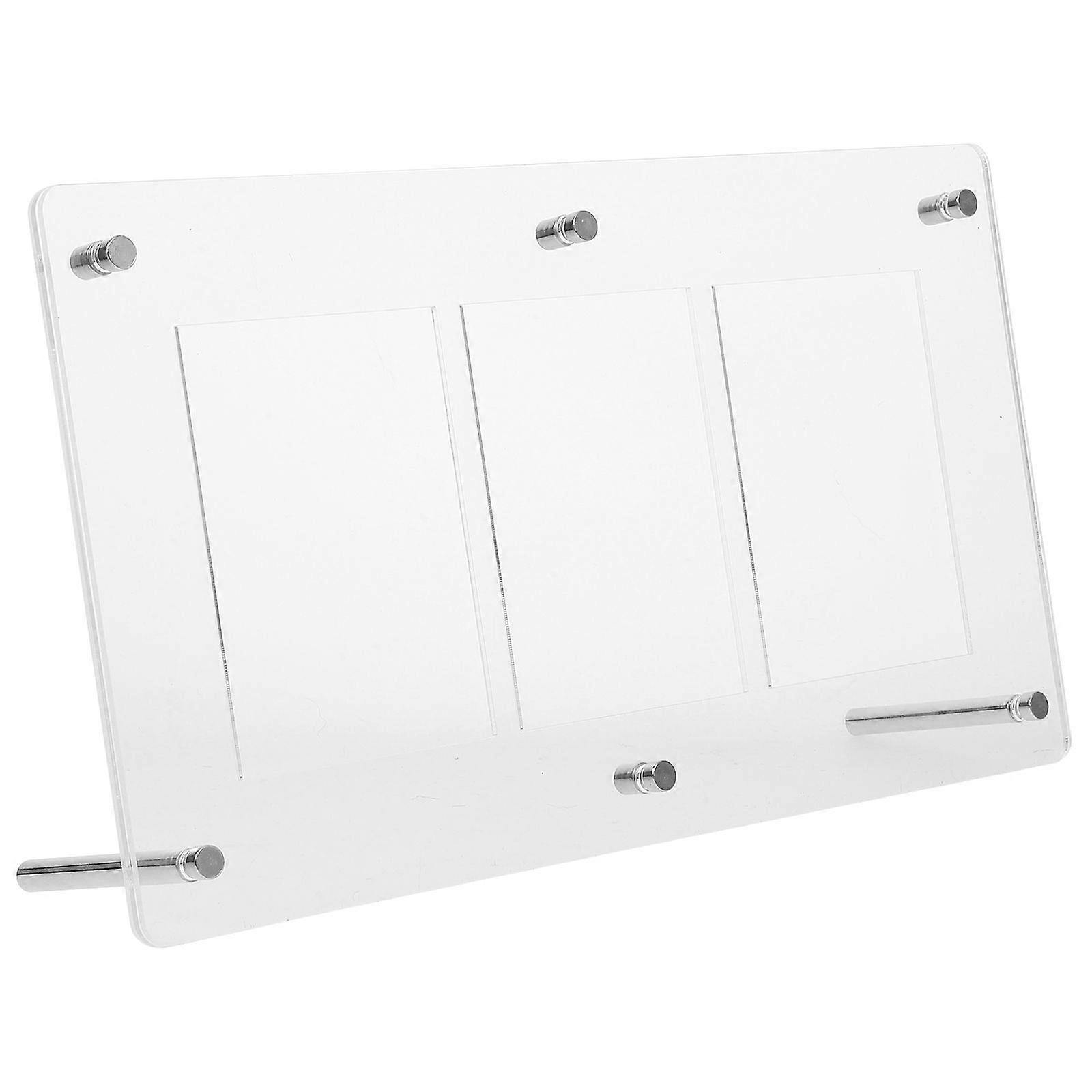 Trading Card Frame Holder Game Card Display Organizer Clear Acrylic Display Stand