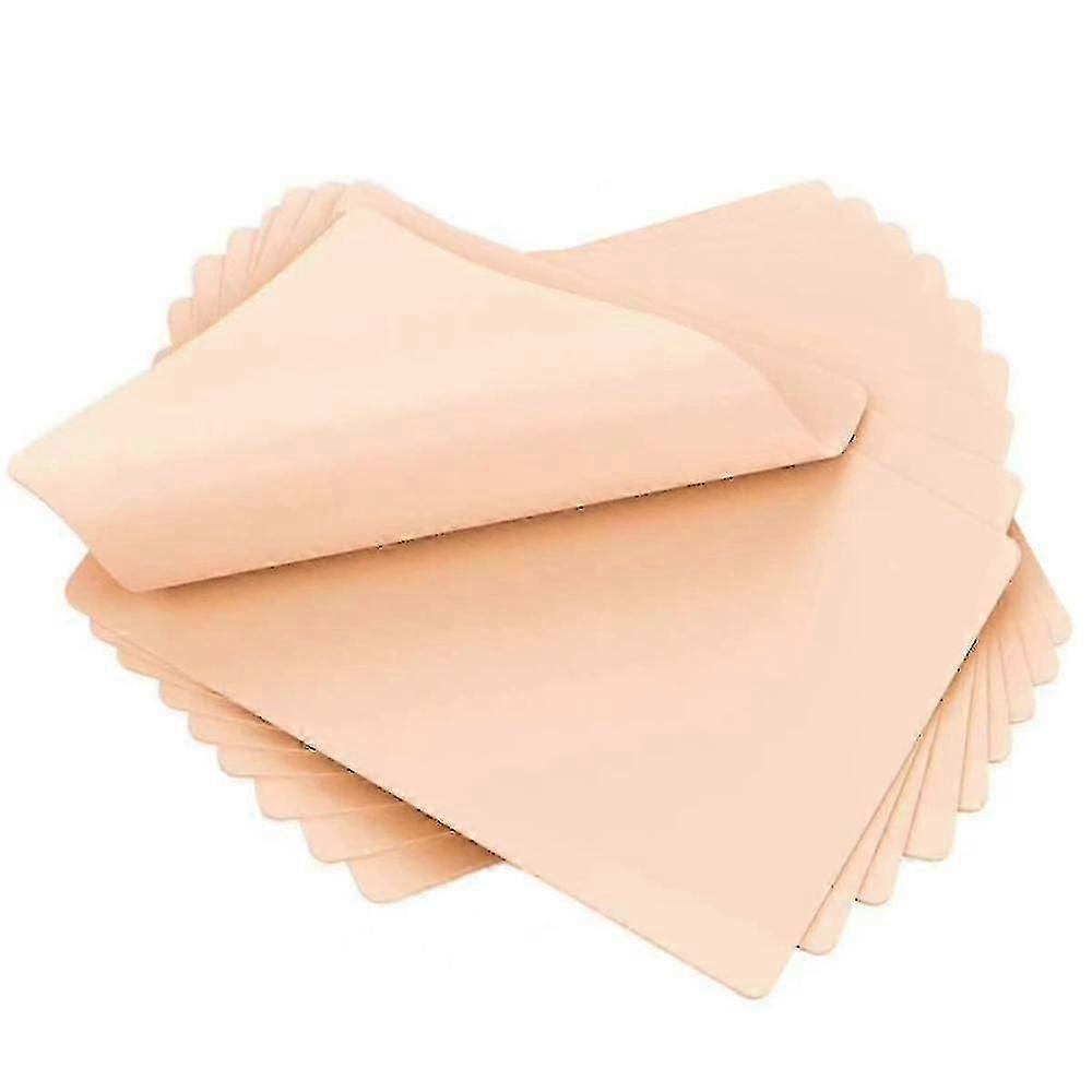 Blank Tattoo Skin Practice, 10pcs Double Sides 8x6" Tattooing Skins Microblading Eyebrow Practice Skin For Tattoo Supplies,tattoo Kit,for Beginners An
