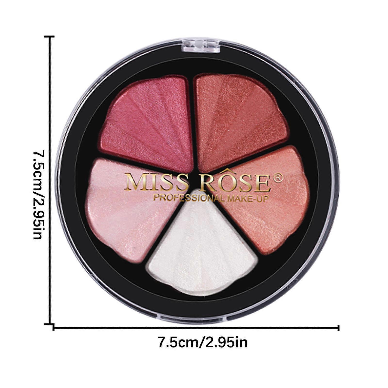 Pearlescent Non fading 5 Colors Net Red Lazy Eye Shadow
