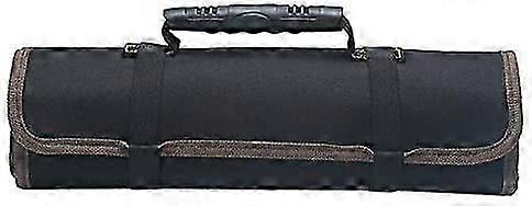 Portable 22 Pockets Empty Tool Pouch, Tool Pouches, Tool Organizer, 600D Oxford Cloth Roll-Up Toolkit Bag/Case/Pouch (Without Tools)