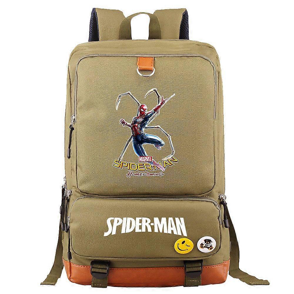 حقائب كتب سبايدرمان للأولاد والبنات والمراهقين والرجال - المدرسة ، الكمبيوتر المحمول ، حقيبة ظهر السفر للأطفال والنساء والطلاب