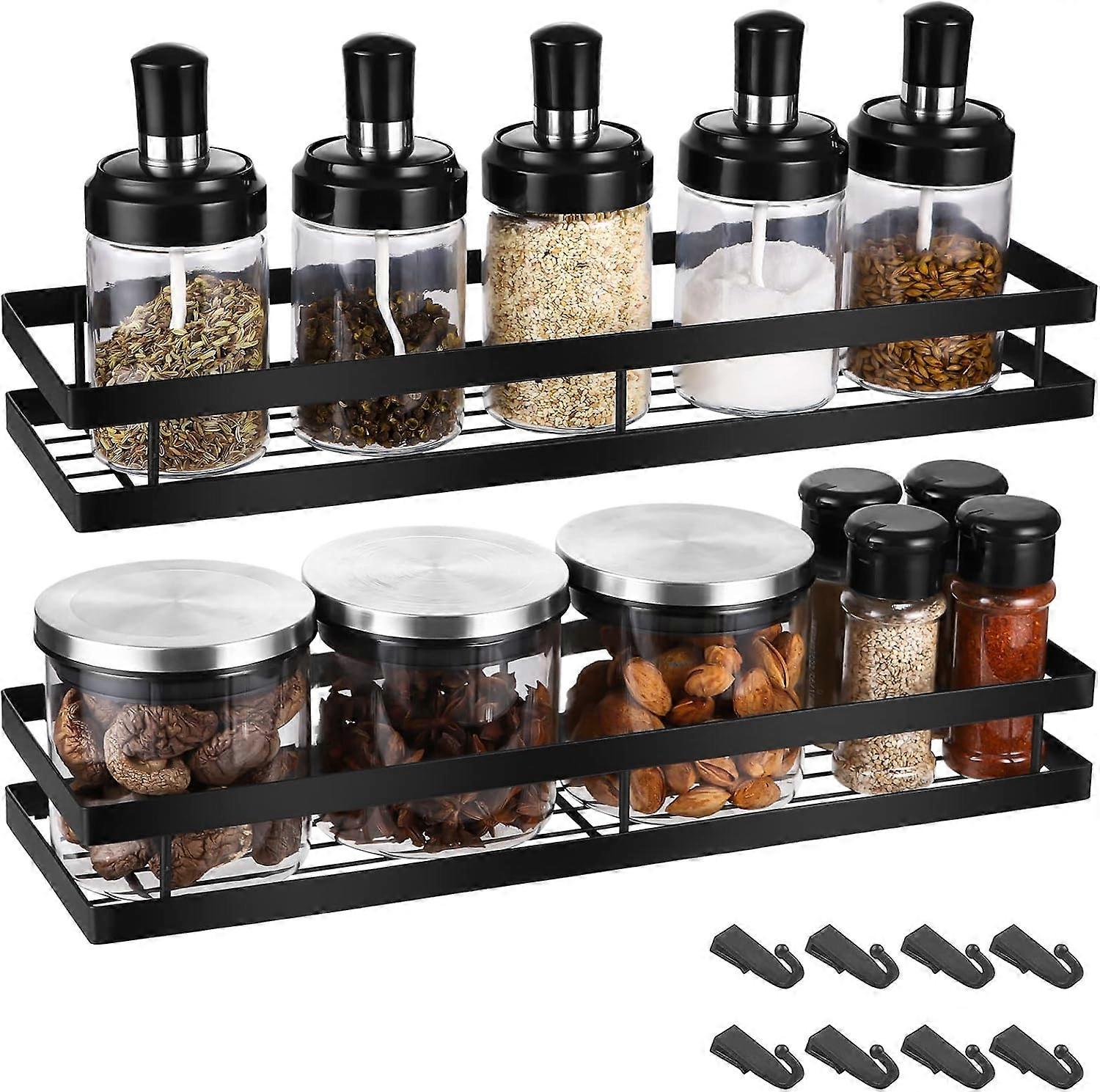 Easy-Install Extendable Rustproof Spice Rack