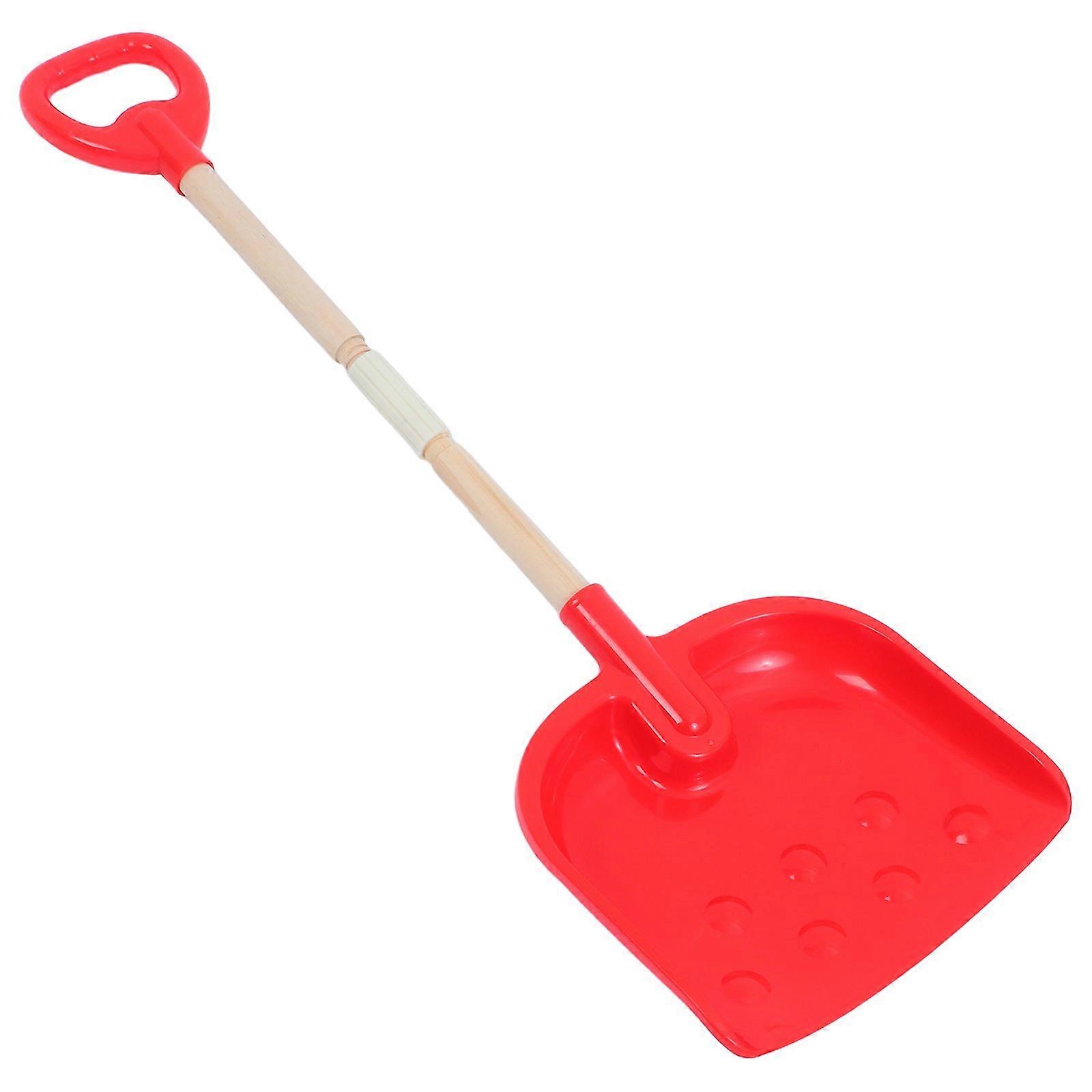 Detachable Handle Shovel for Kids Heavy Duty Plastic Snow Removal Tool for Children to Use on the Beach or in the Snow, Durable and Portable with D-Gr