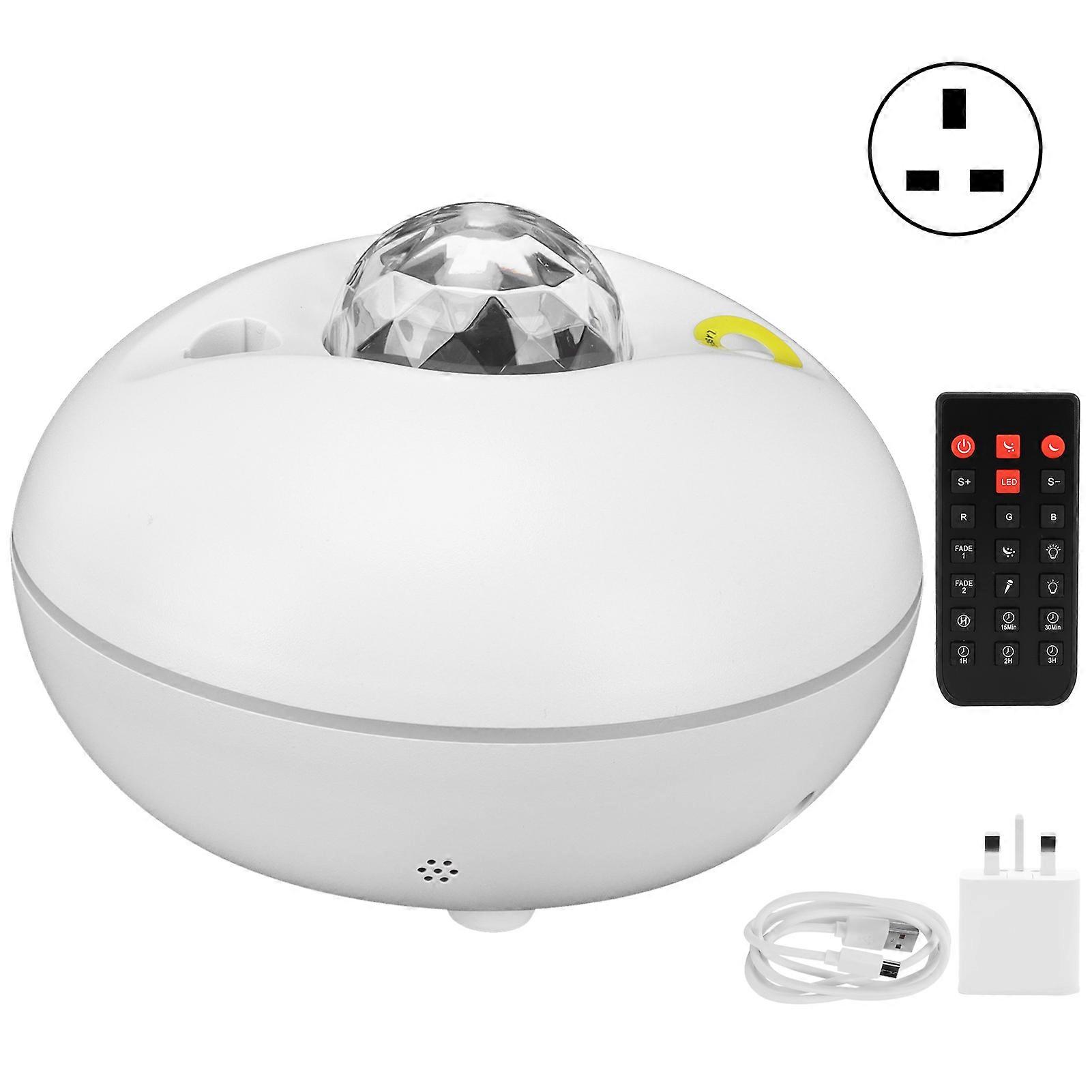 Star Projector LED Night Light Lamp for Bedroom, Game Room, Home Theatre, Adjustable Brightness, 360-Degree Rotation