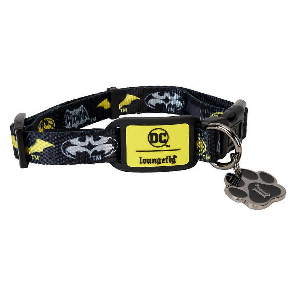 Loungefly DC Comics Batman: 85th Anniversary Pet Collar - Large