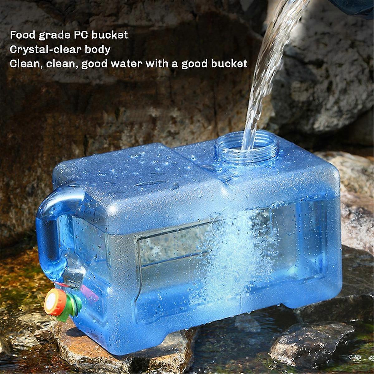 Capacity Outdoor Water Bucket Portable Water Tank Container