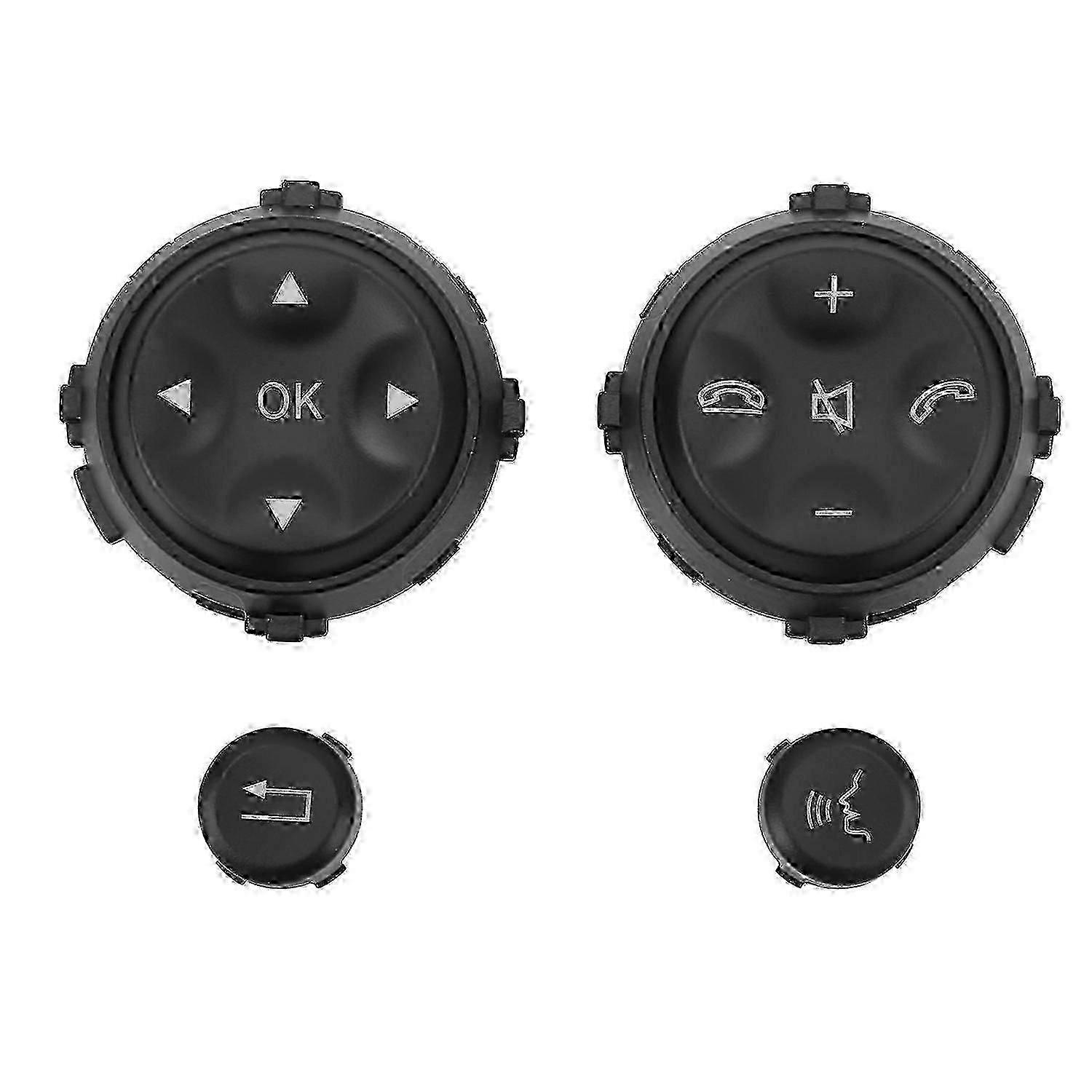 4PCS Steering Wheel Switch Button Waterproof Rust Proof Replacement compatible with MercedesBenz W2