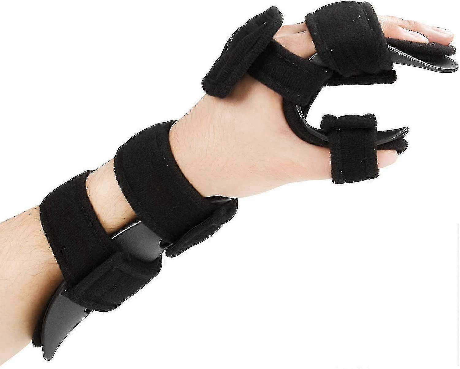 Schlaganfall Handstütze Weiche ruhende Handschiene Unterstützung Finger Handgelenk Wegfahrsperre für Schlaganfall Handschmerz Zehn