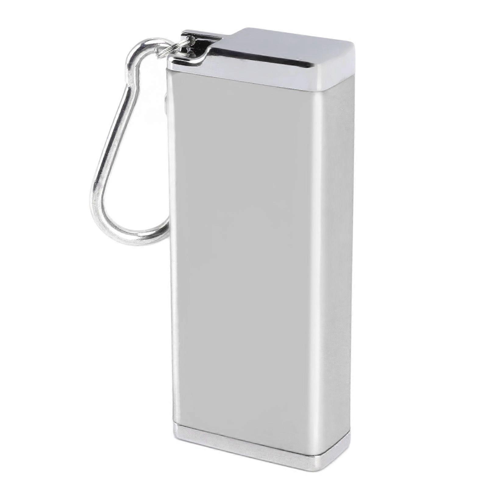 Glossy Cigarette Case, Square Portable Holder for 8 Cigarettes