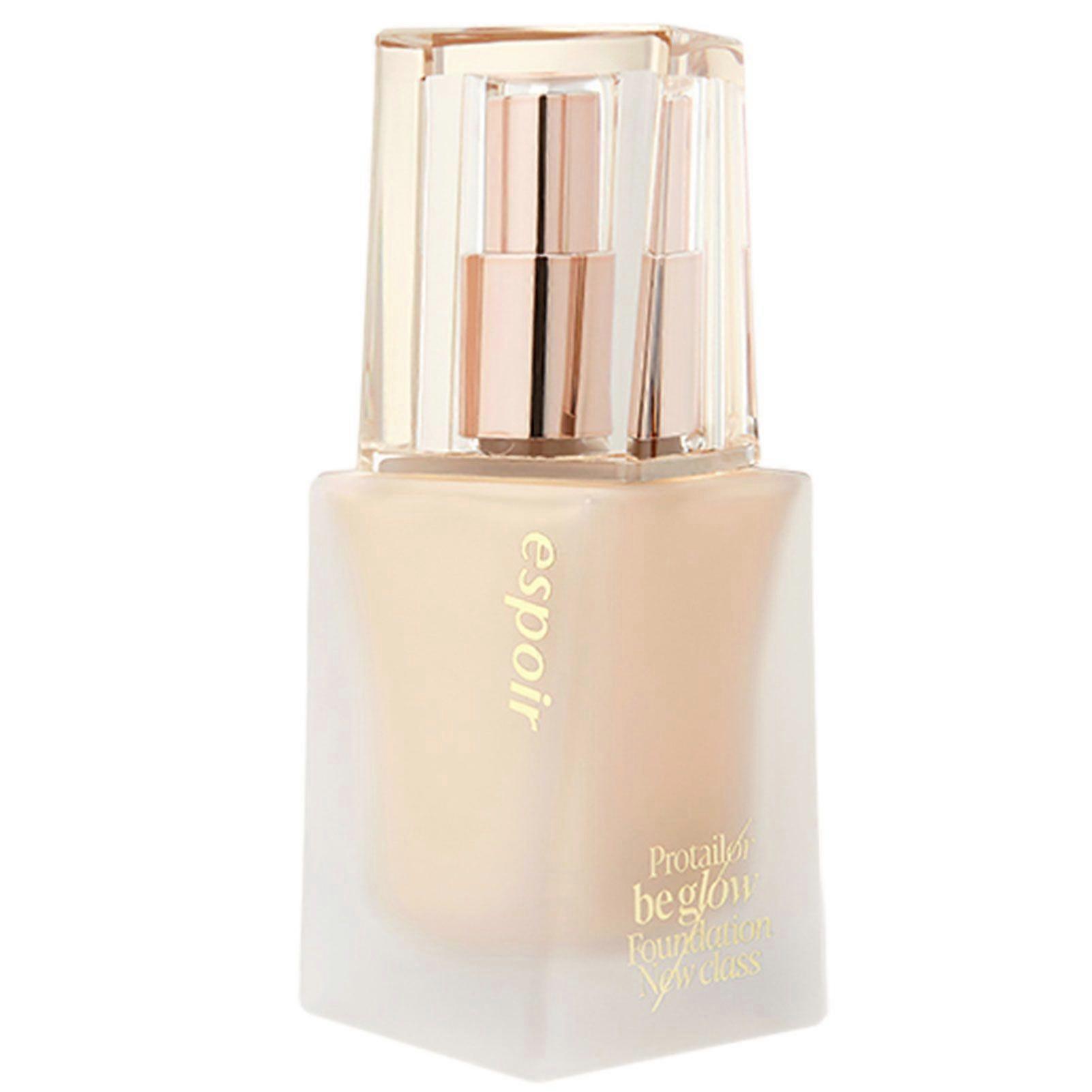 eSpoir Pro Tailor Be Glow Foundation - SPF27 PA++ Dewy Full Coverage & Longwear | Korean Makeup for All Skin Types