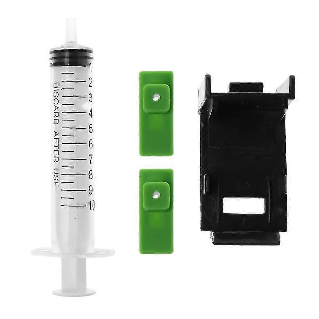 3-in-1 Printer Ink Suction Tool Refill Clip 2Pcs Syringe Pads