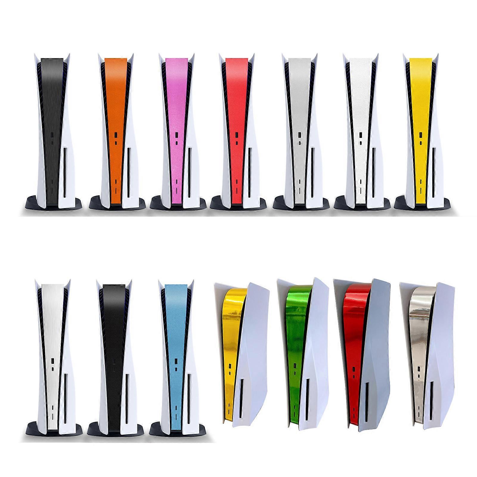 Console Version Adhesive Skin Decal Protective Cover for P5 P5 Digital Version, CD-ROM Version  Frosted orange