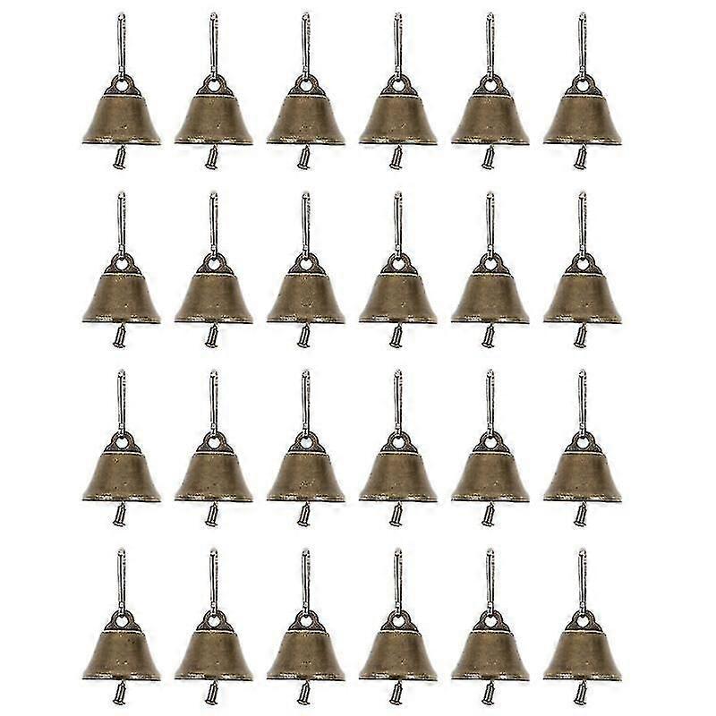25pcs Festive Bronze Small Bells