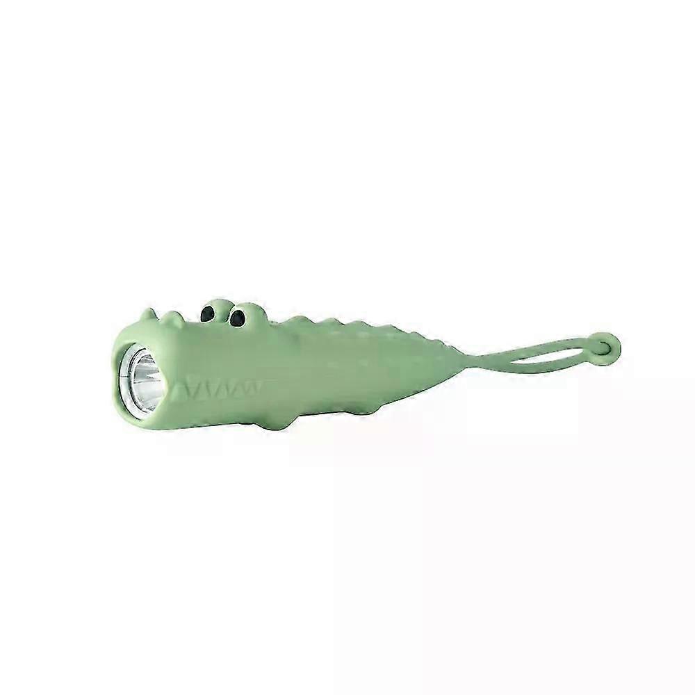 Linterna LED 18650 USB Recargable Luz de perro de silicona para niños Antorcha de cuento para dormir al aire libre