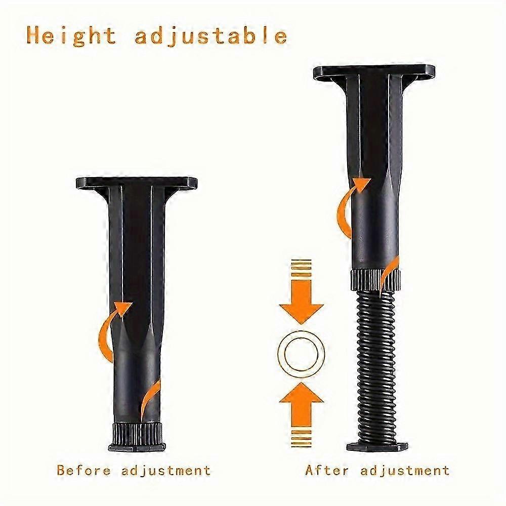 Adjustable Height Bed Frame Support with 4pcs Center Legs for Replacement