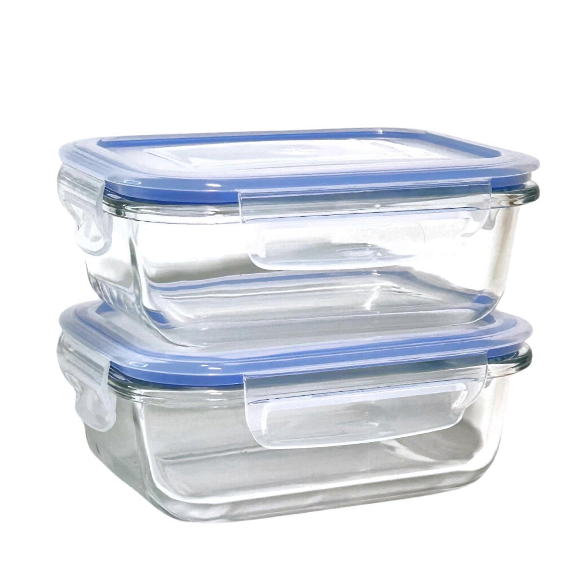 2 Set BPA-Free Premium Containers for Lunch and Kitchen Use