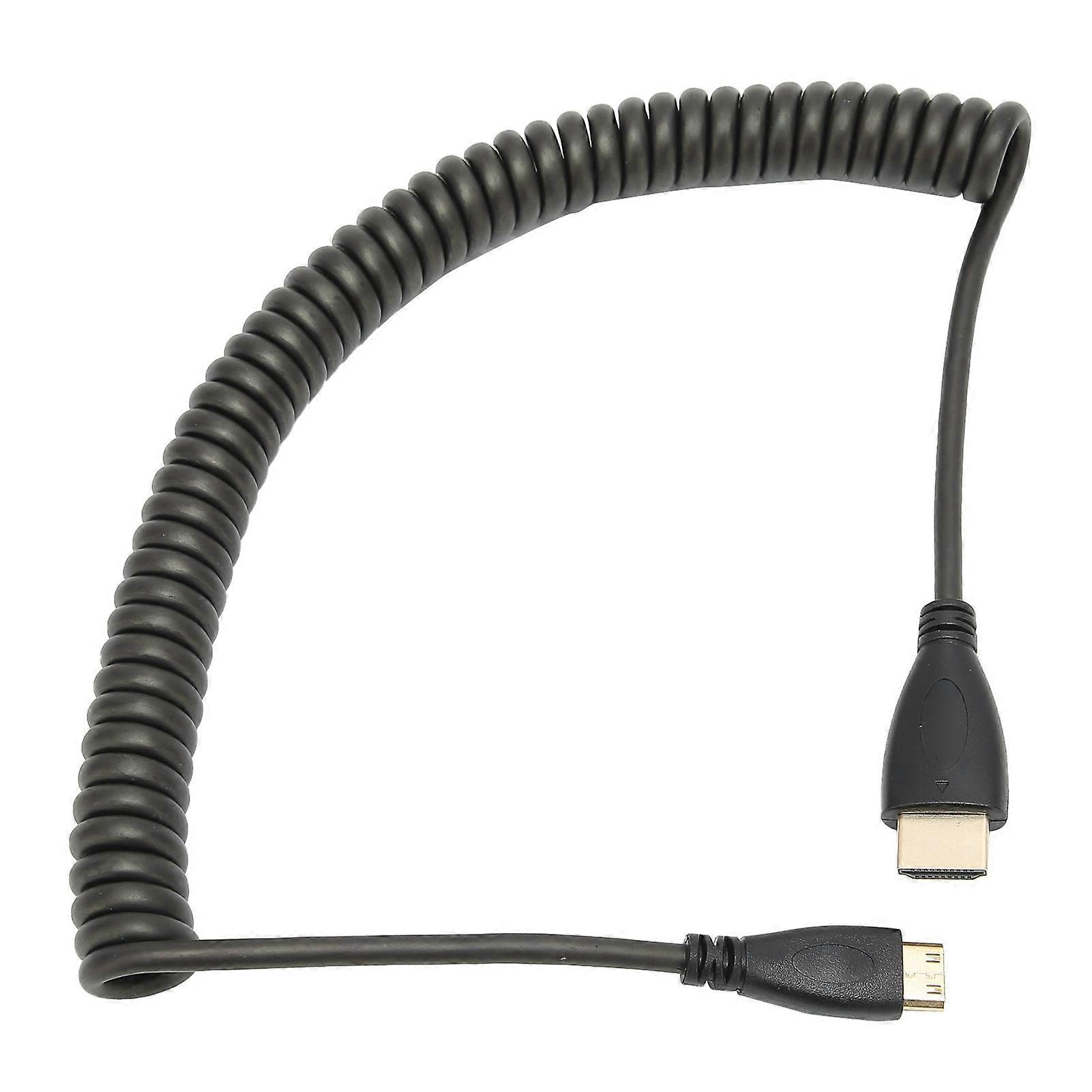 Compact HD Multimedia Interface A to C Adapter Cable for Easy Plug and Play Connectivity
