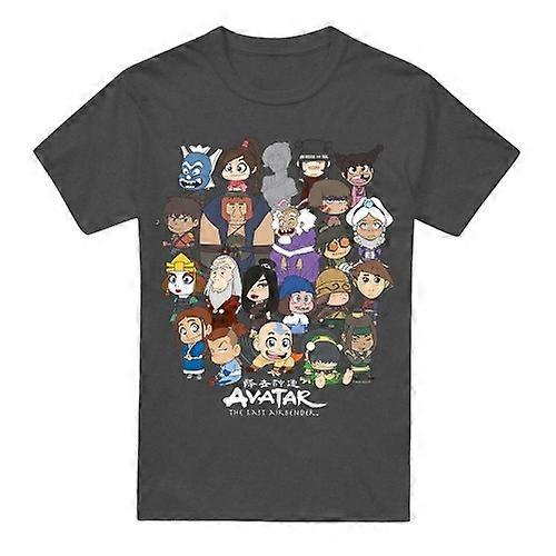 Avatar: The Last Airbender Unisex Adult Chibi Group T-Shirt