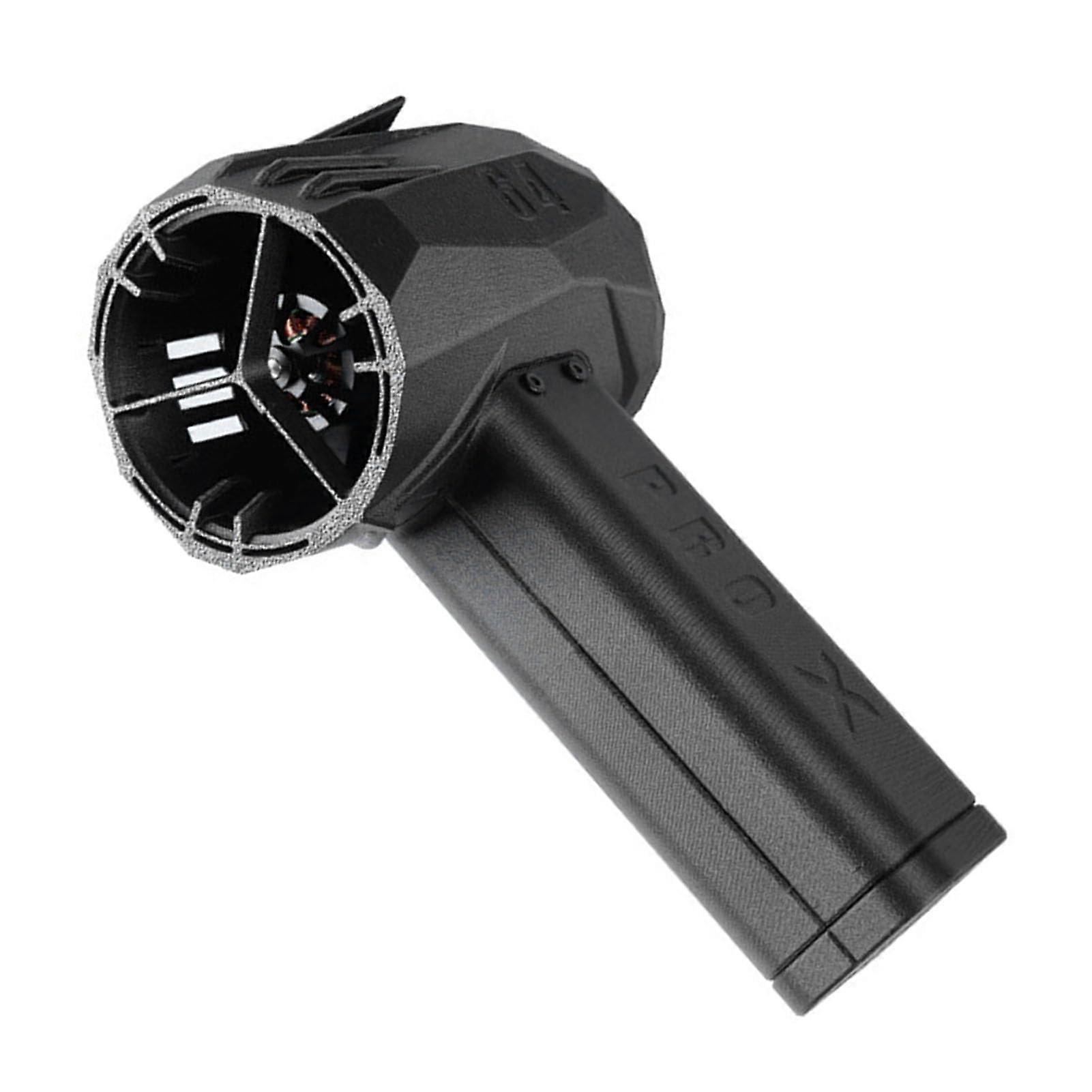 Turbo Fan Blower Stepless Speed Digital Power Display Electric Turbo Fan Duster with SOS Ambient Light