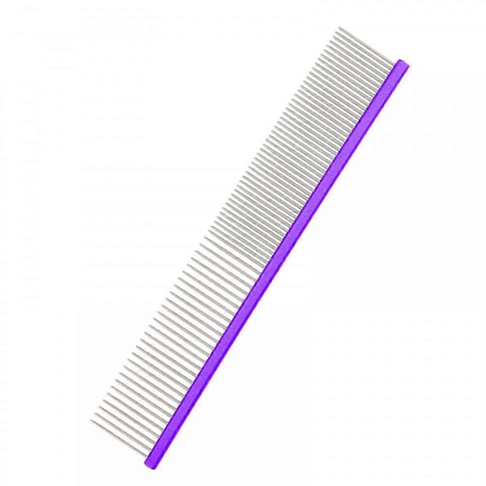 Dog comb, nodes and complexities relieves, stainless steel pet care combs round teeth dense and sparse comb cats dogs for long short hairs