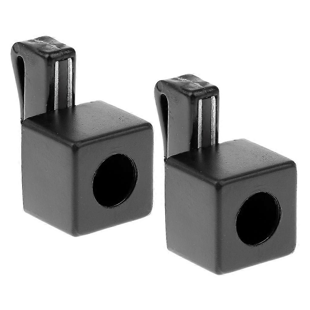 2 Stück Pool Billard Snooker Queue Kreidehalter - Magnetisch mit Gürtelclip