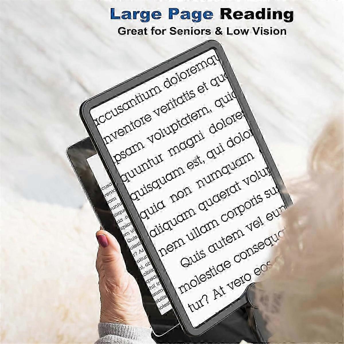 5x handsfree vergrootglas met hanglicht, flexibele zwanenhals, 43 leds, vergroting op volledige pagina, 24,1 x 19,1 cm, voor het lezen van kleine lettertjes en ouderen met verminderd zicht