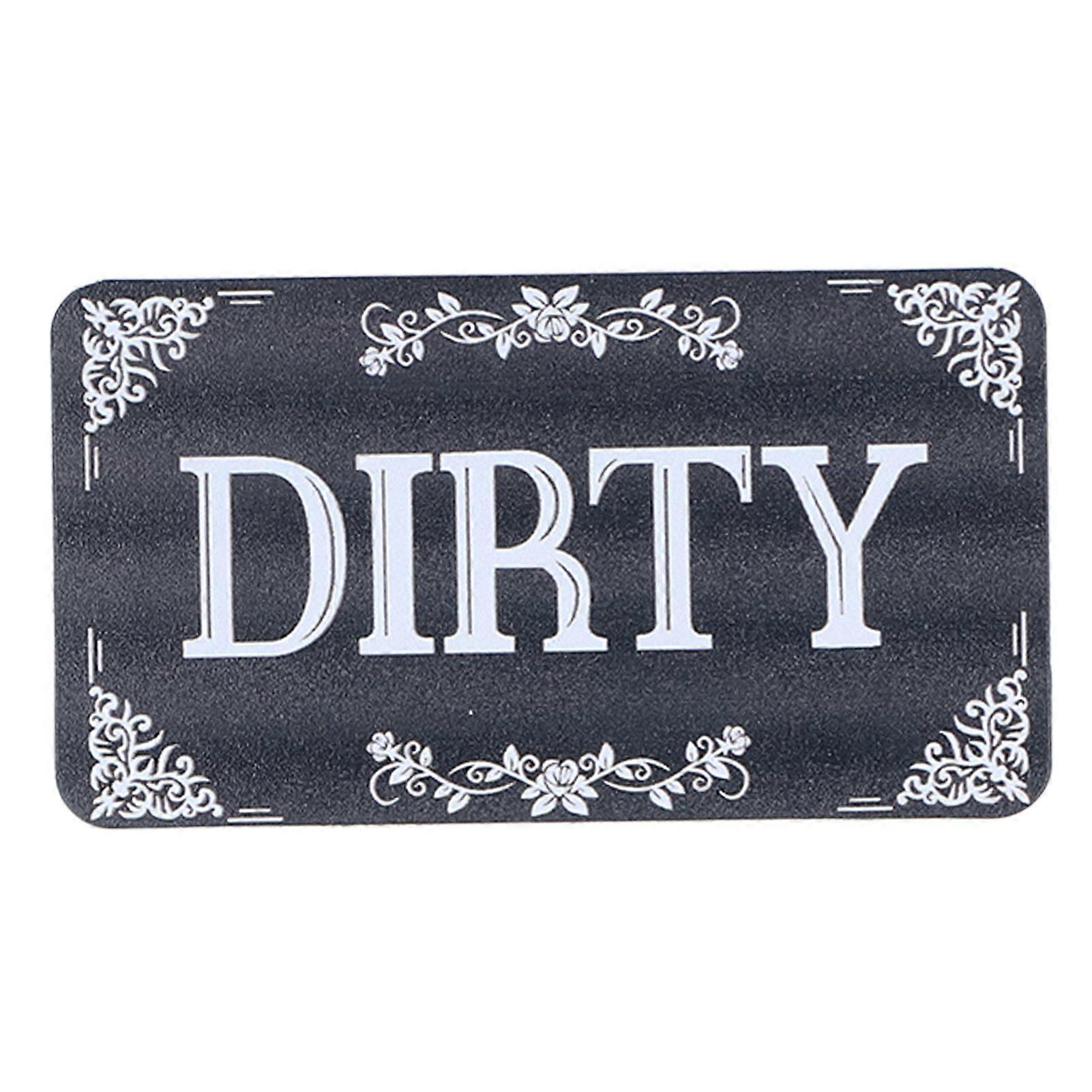 Dishwasher Magnet, Clean/Dirty Word Magnet for Kitchen