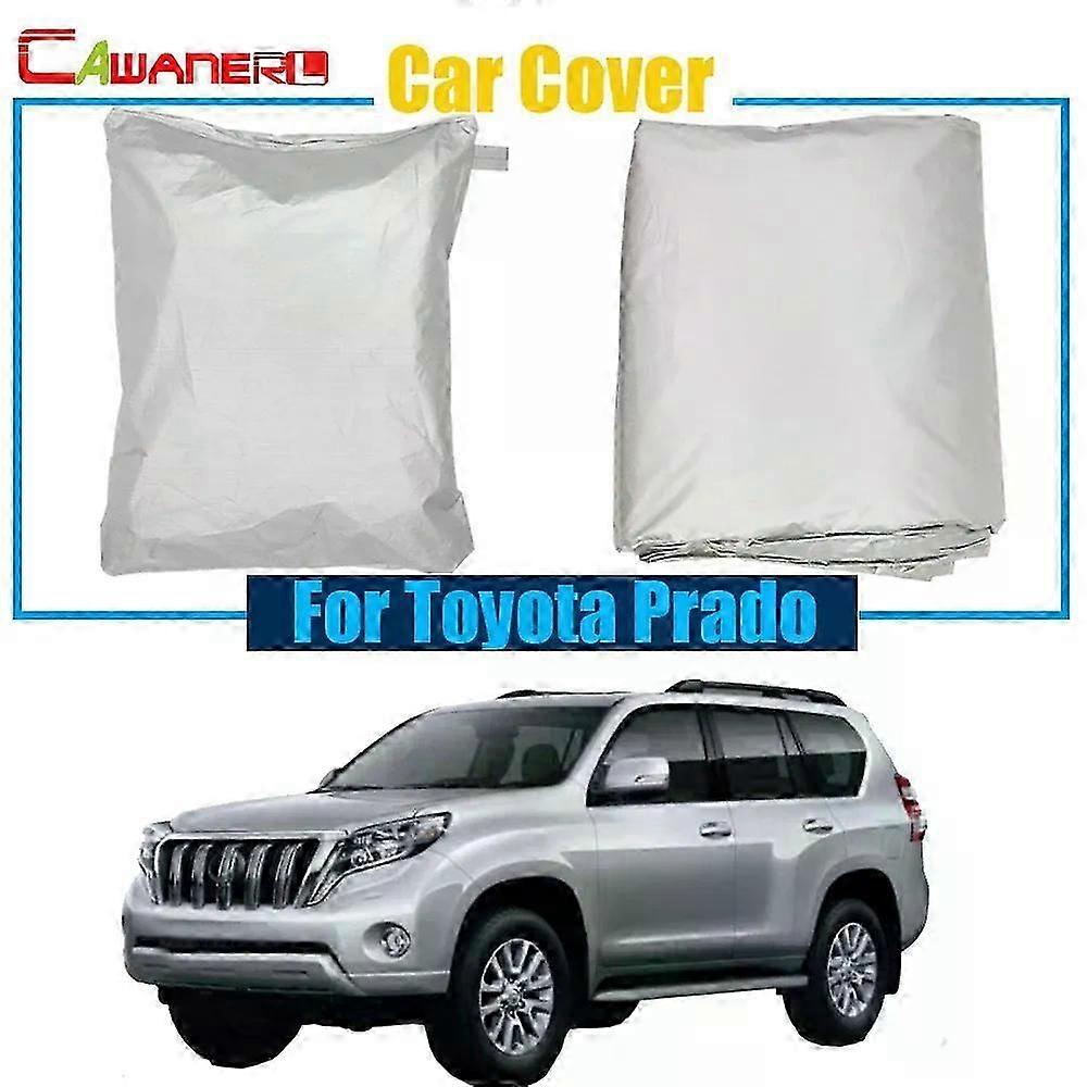 Ισχύει για Cawanerl αυτοκίνητο Cover Uv Anti Sun Shade Χιόνι ανθεκτικό στη βροχή προστατευτικό κάλυμμα για Toyota Prado Εγγύηση ποιότητας !