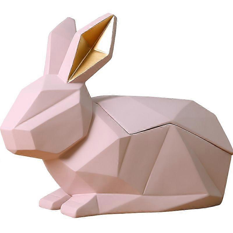 Facial tissue holders nordic geometric rabbit