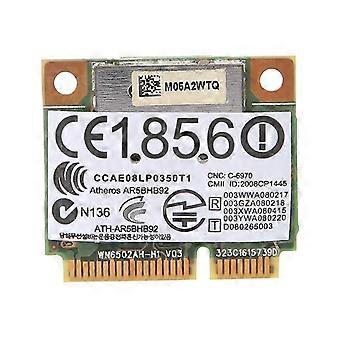 Atheros AR9280 AR5BHB92 Dual Band 2.4G 5G 300M WiFi Draadloze Halve Mini PCI-E Kaart Voor Linux Hackintosh Win10