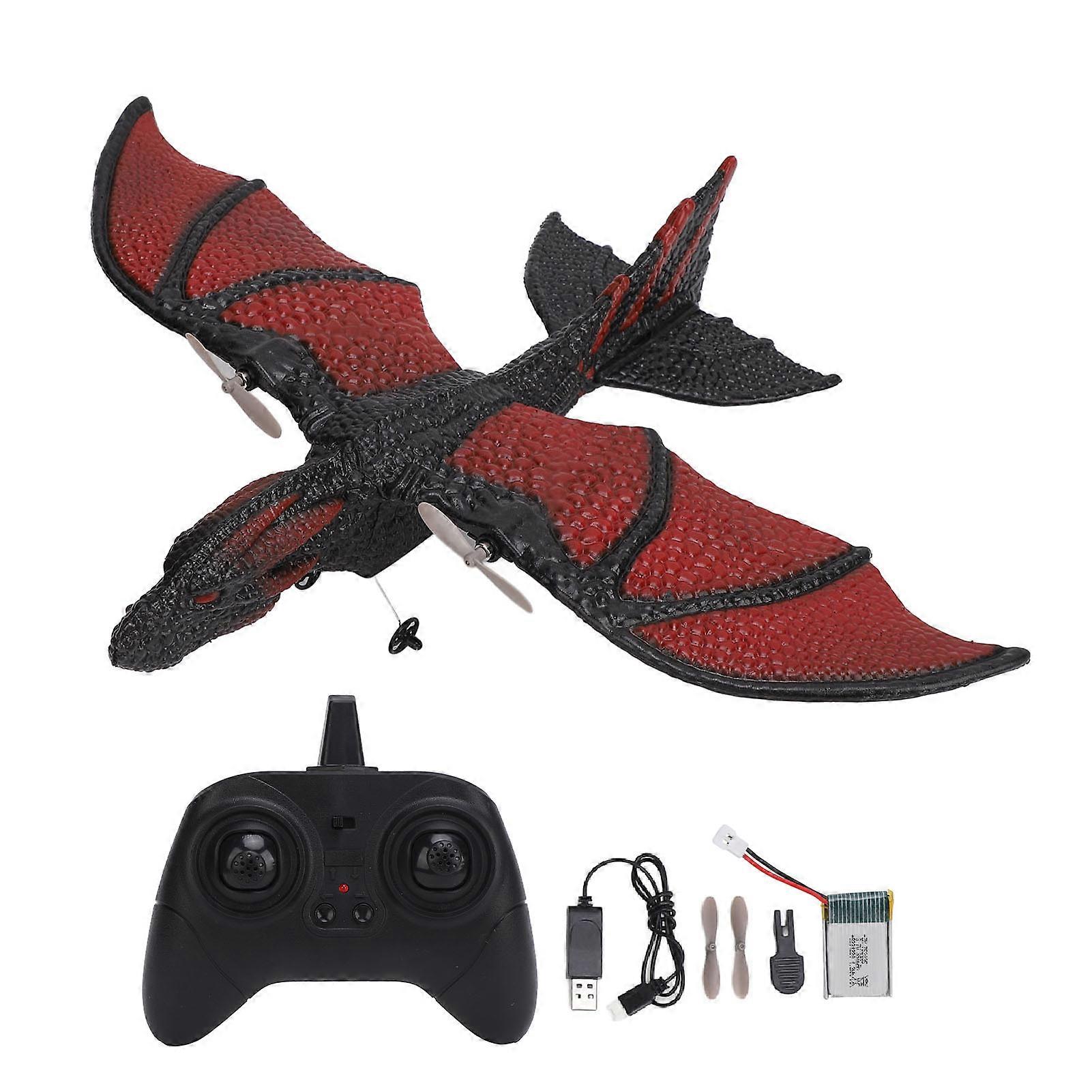 RC Airplane 2.4GHz Receiver Remote Control Dinosaur Aircraft Kids Flying Model Toy for Over 14 Years Old