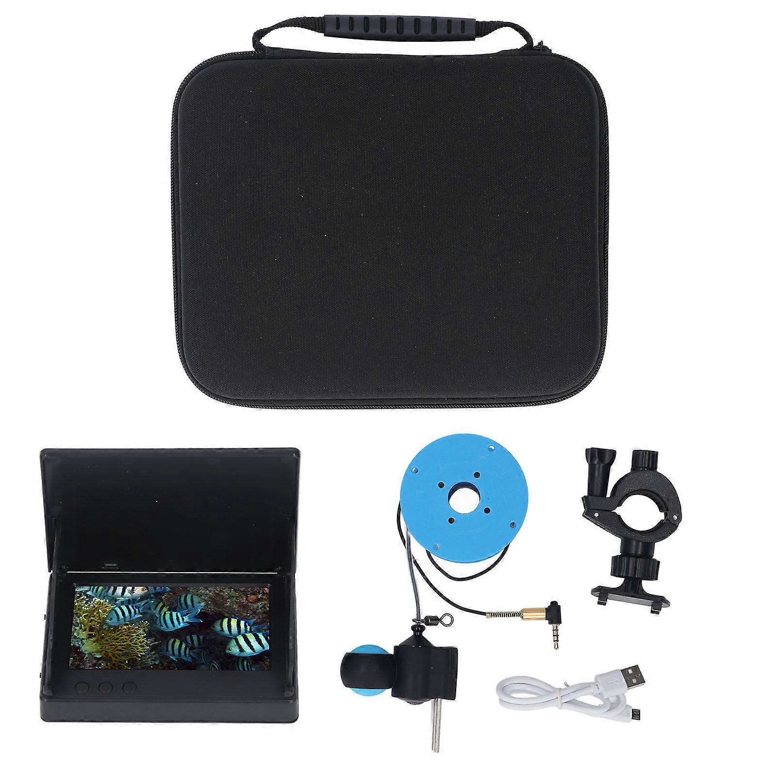 4.3inch Display 1080P 220° Ultra Wide Angle Lens Water Resistant Underwater Camera Fish Finder for Ice Fishing