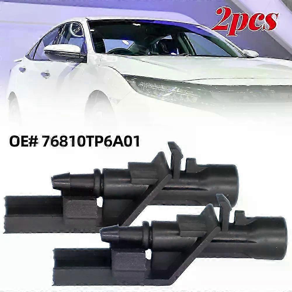 2pcs Car Front Windshield Washer Nozzle for Honda Crosstour Accord HR-V Accord Crosstour OEM No 76810-TP6-A01 76810TP6A01