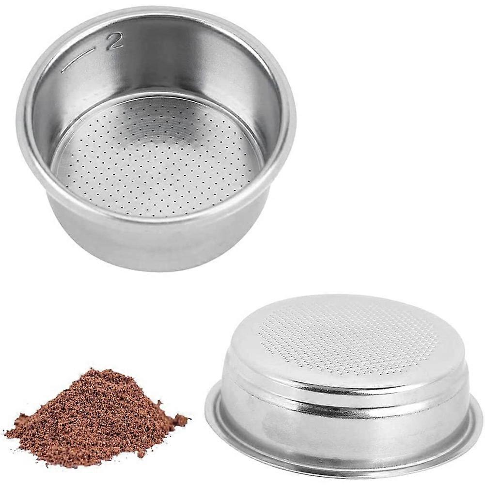 51mm Coffee Filter Basket, 51mm 2 Cup Filter and 1 Cup Bottomless
