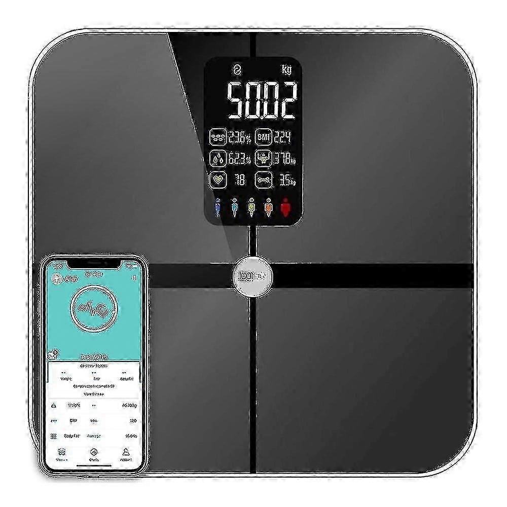 Scales For Body Weight And Fat Lescale Large Display Weight Scale High Accurate Body Fat Scale Digit