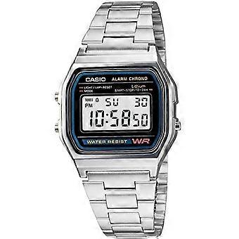 CASIO A158WA-1DF Unisex + BOX Horloge