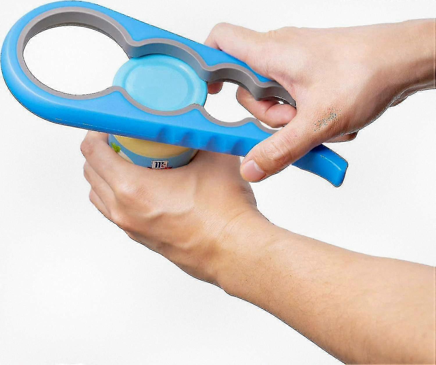 Non-slip Jar Opener Tool for Effortless Removal of Stubborn Lids and Caps in the Kitchen