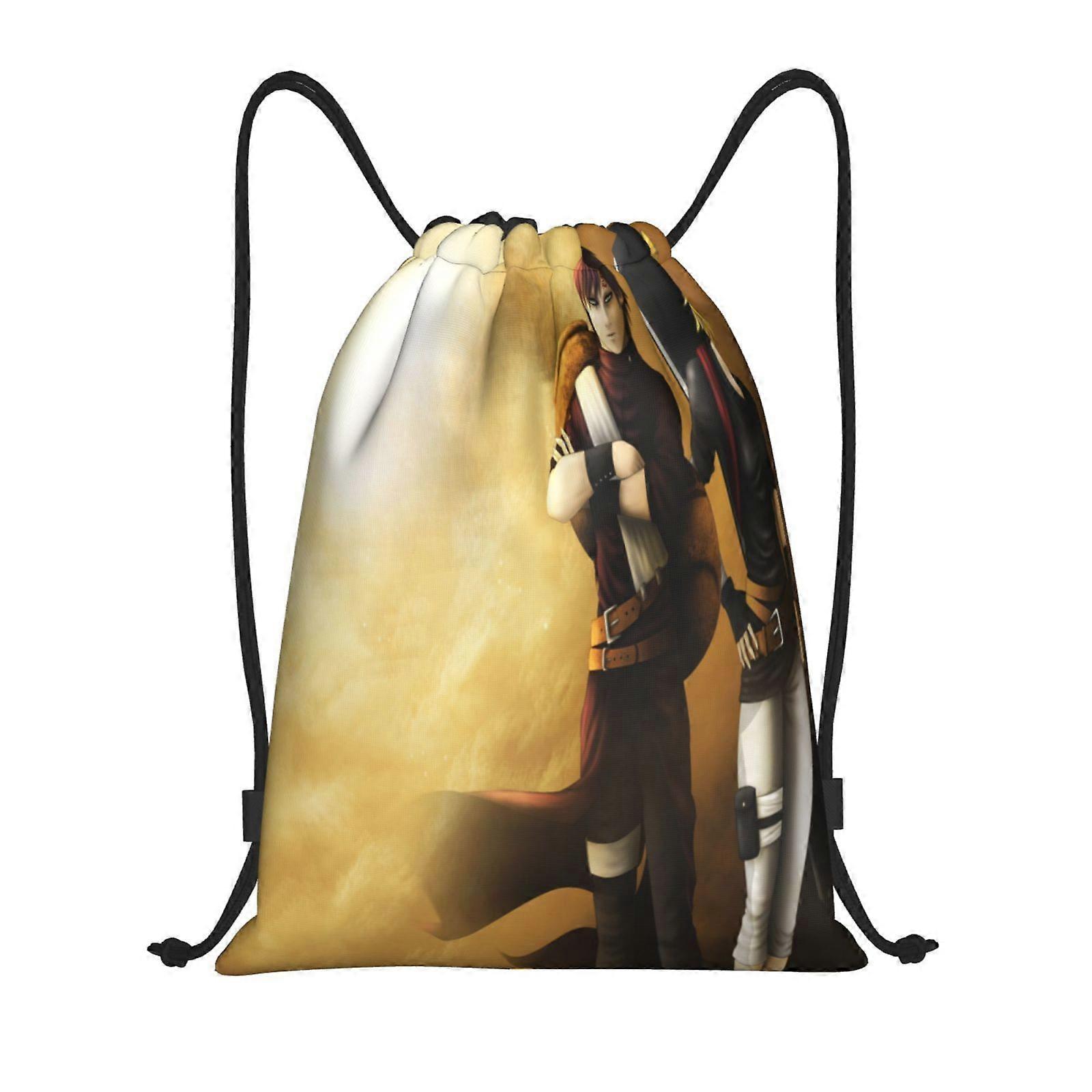 t121 Gaara Canvas double shoulder backpack easy to fold, clean, and carry around v121