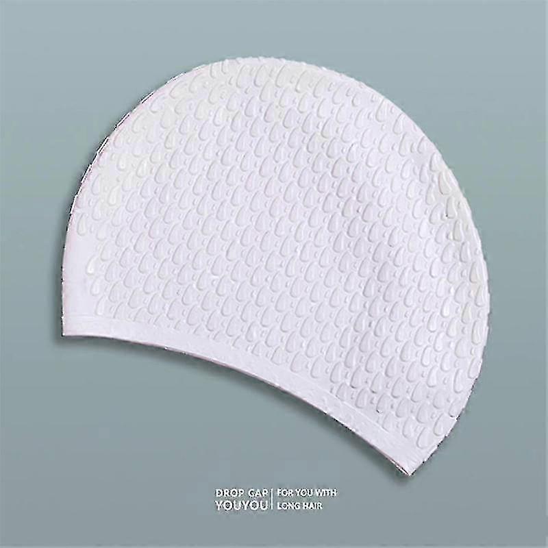 Swimming Swimming Pool Cap Good Waterproof Performance Concave Pattern Inside Swimming Caps
