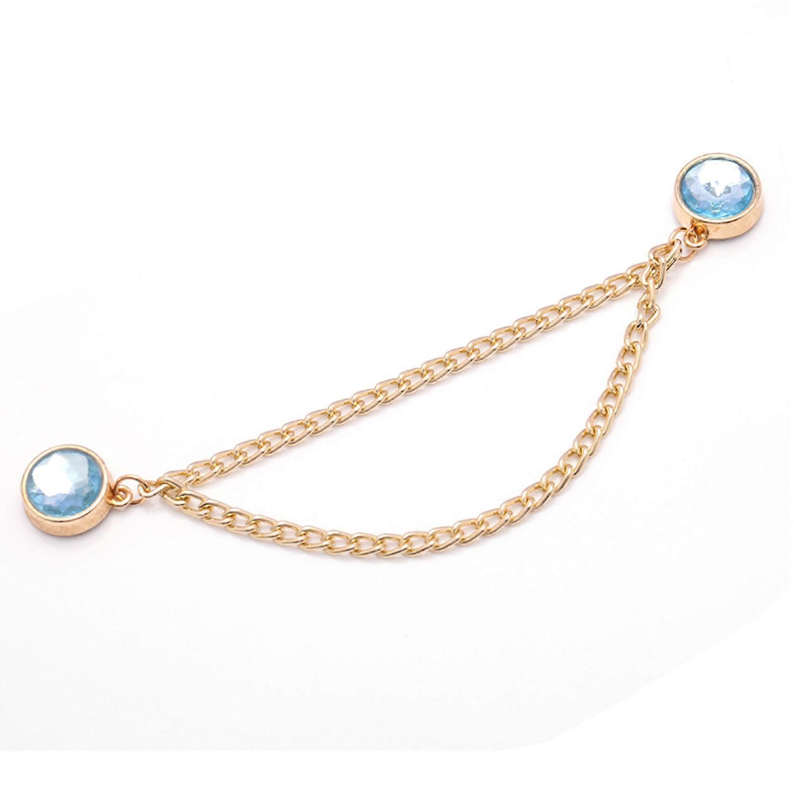 Magnetic Pants Shortener Clasps Rhinestones Magnetic Clasp for Pants to Make Shorter Trouser Length Adjustment Clip  Style 9