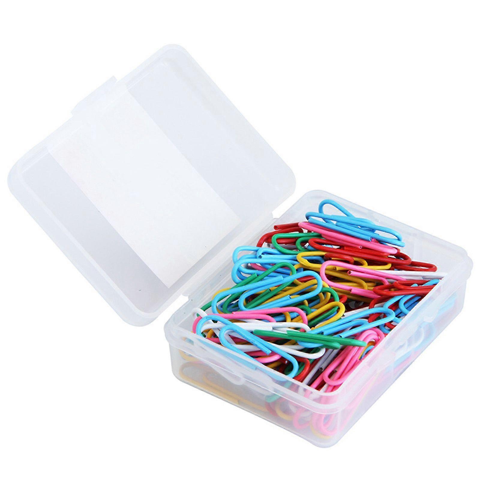 100Pcs Colored Paper Clips