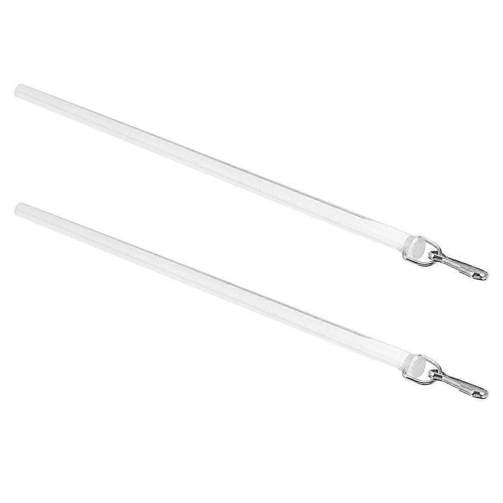 Transparent Acrylic Curtain Pull Rod Set – Easy Use Drapery Wand for Heavy Curtains & Blinds, Ergonomic Grip Design for Home Use