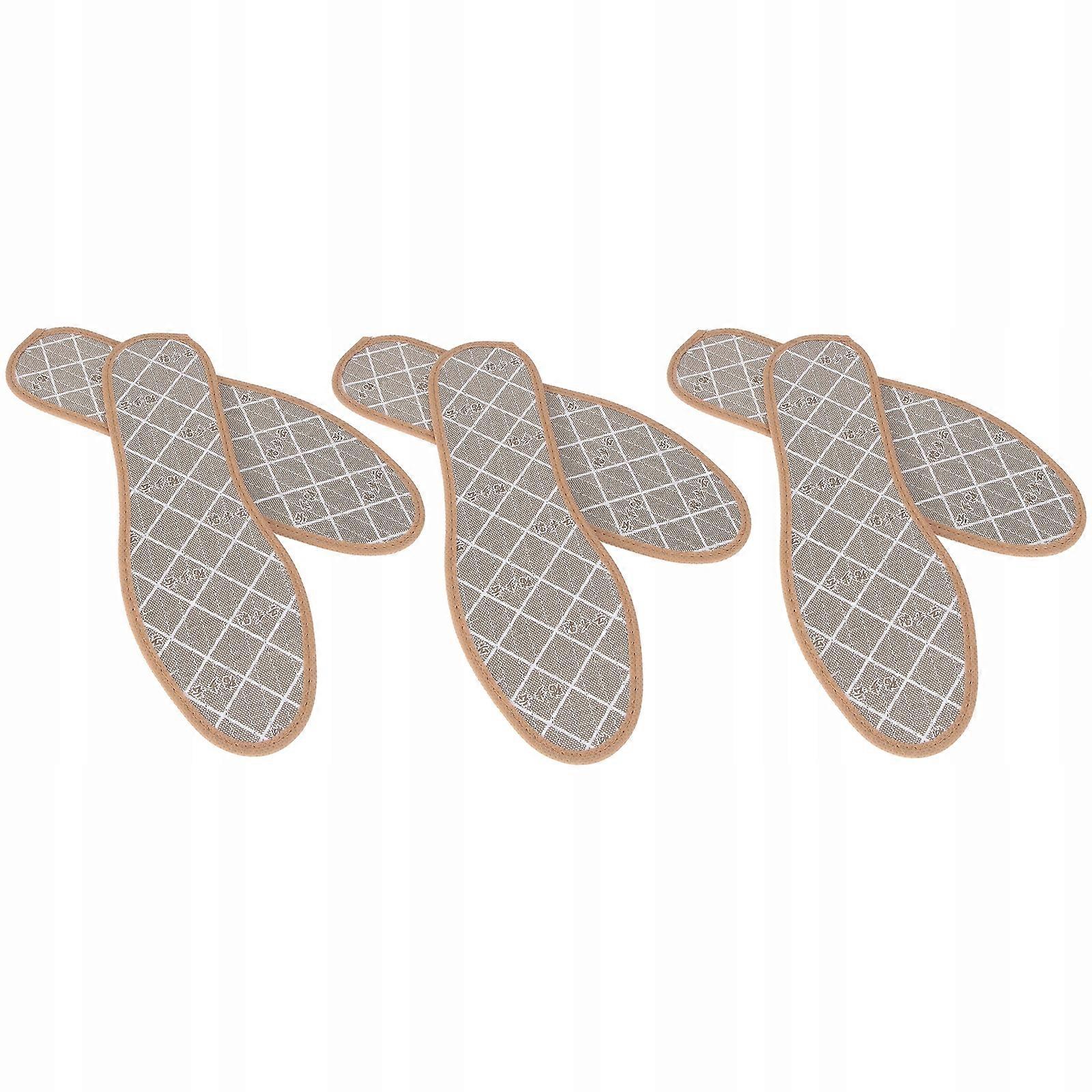 Breathable Foot Inserts Charcoal Shoe Pads Bamboo