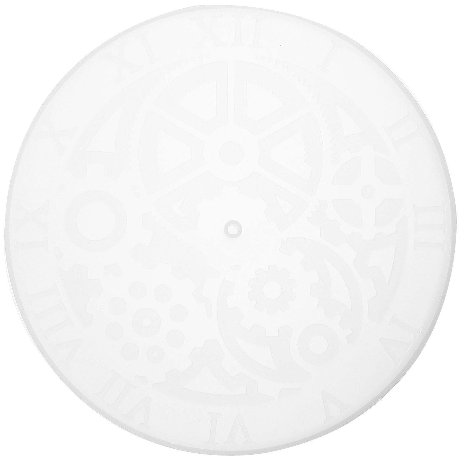 Clock Mold Silicone Casting Mold DIY Crafts Mold Handmade Clock Mold Clock Making Mold