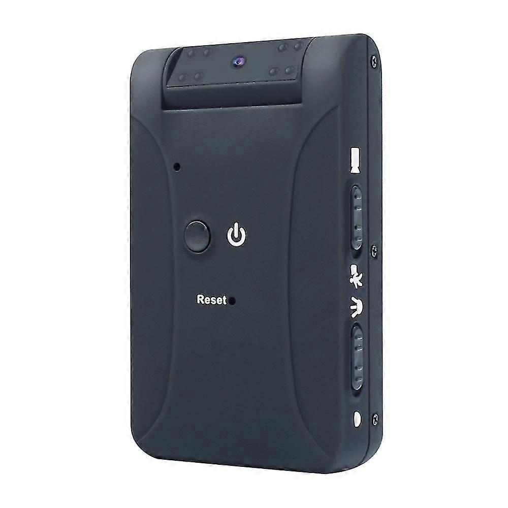 Video mini camera with magnetic back clip