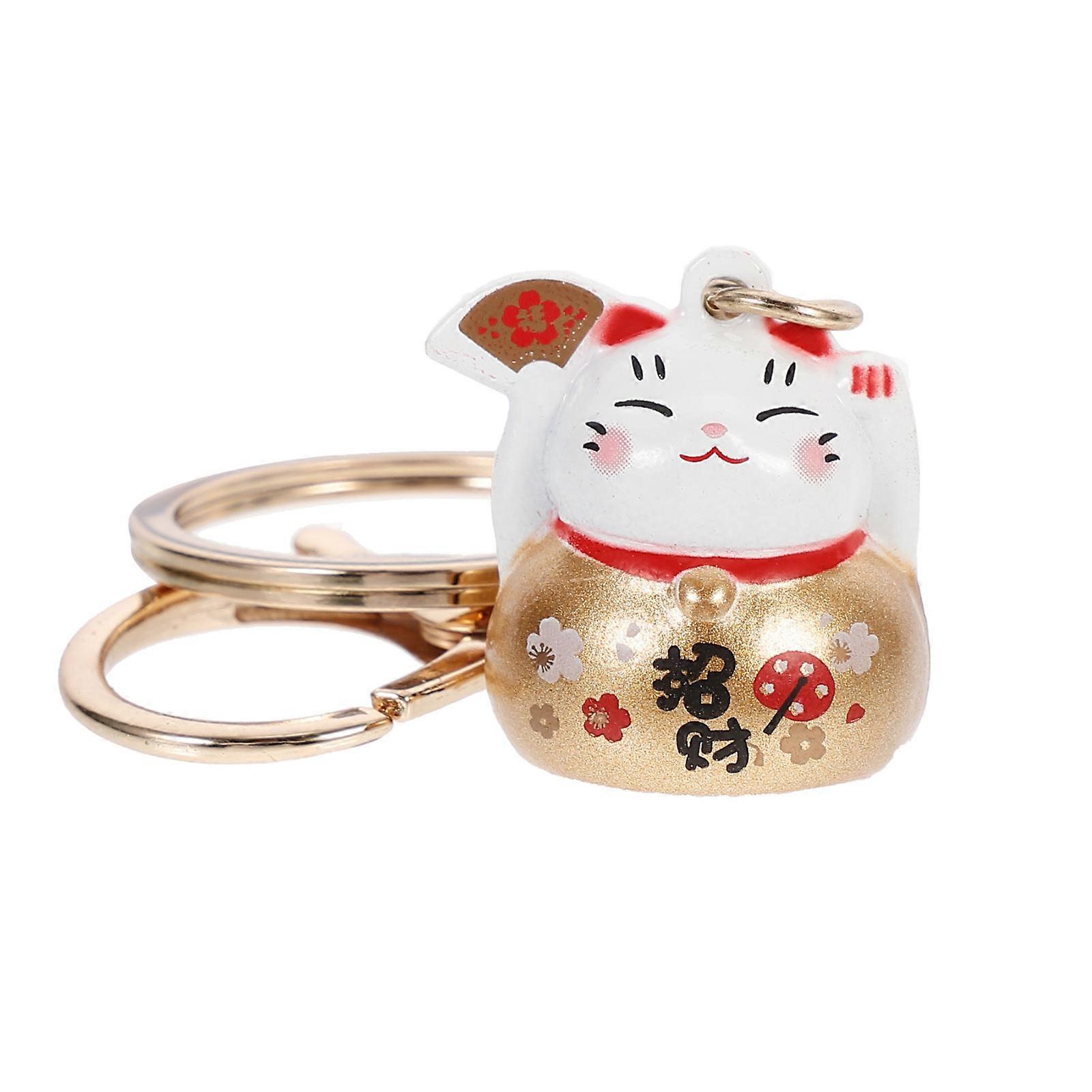 1Pc Japanese Style Keychain Bag Pendant Keyring