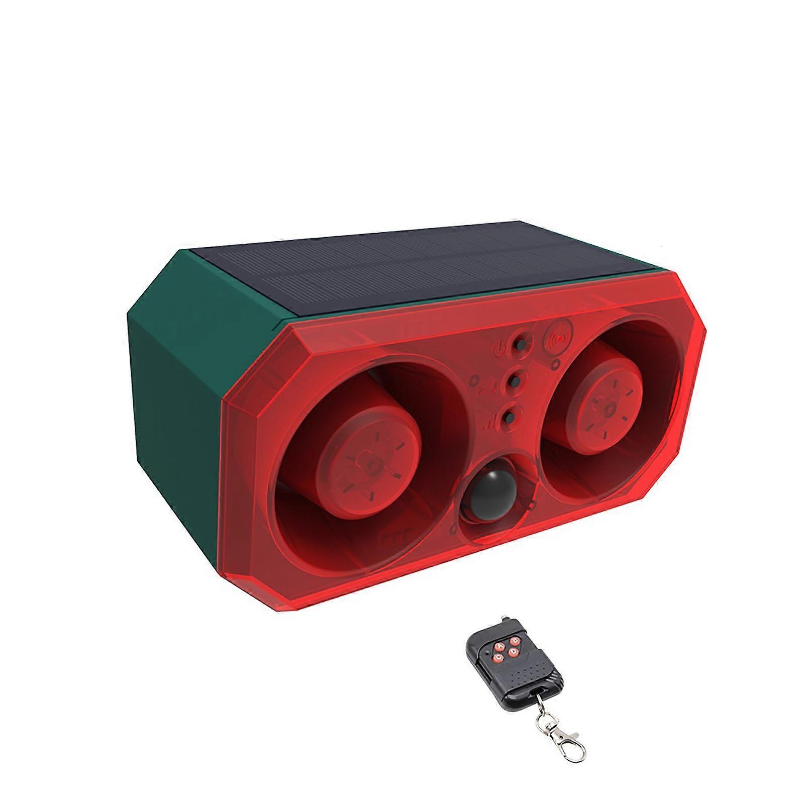 Multi Functional Animal Repeller with Sound and Light Animal Driver Solar Alarm Plastic Wild Boar Sound and Light Driver