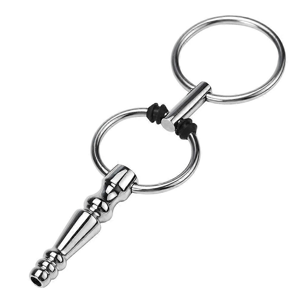 Metal Hollow Multi Beads Stimulate Urethral Sounding Plugs for Men Beginner