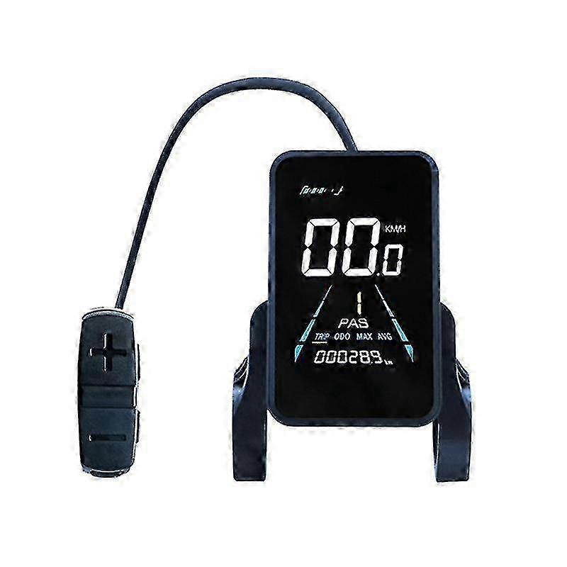 36V-72V Waterproof LCD Display NC-81F for Electric Bike, Black Dashboard